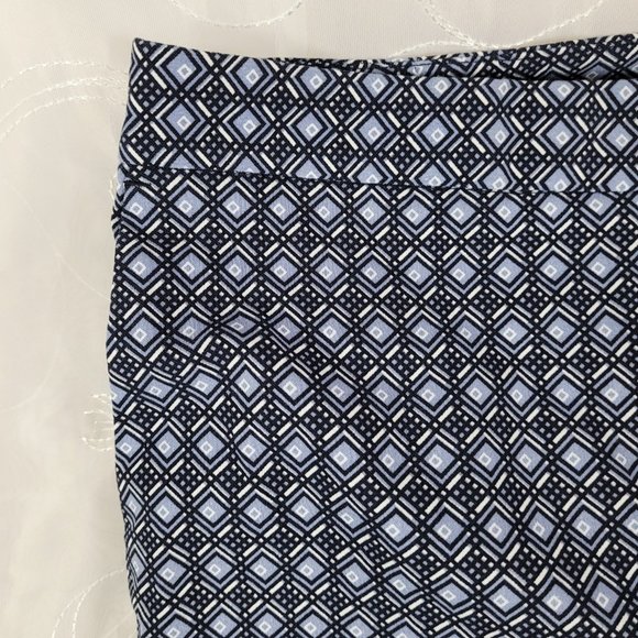 Mario Serrani Sz 2 Bermuda Shorts Comfort Blue - Picture 4 of 7